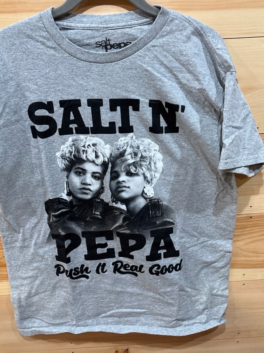 Salt N' Pepa Graphic Tee - Grey